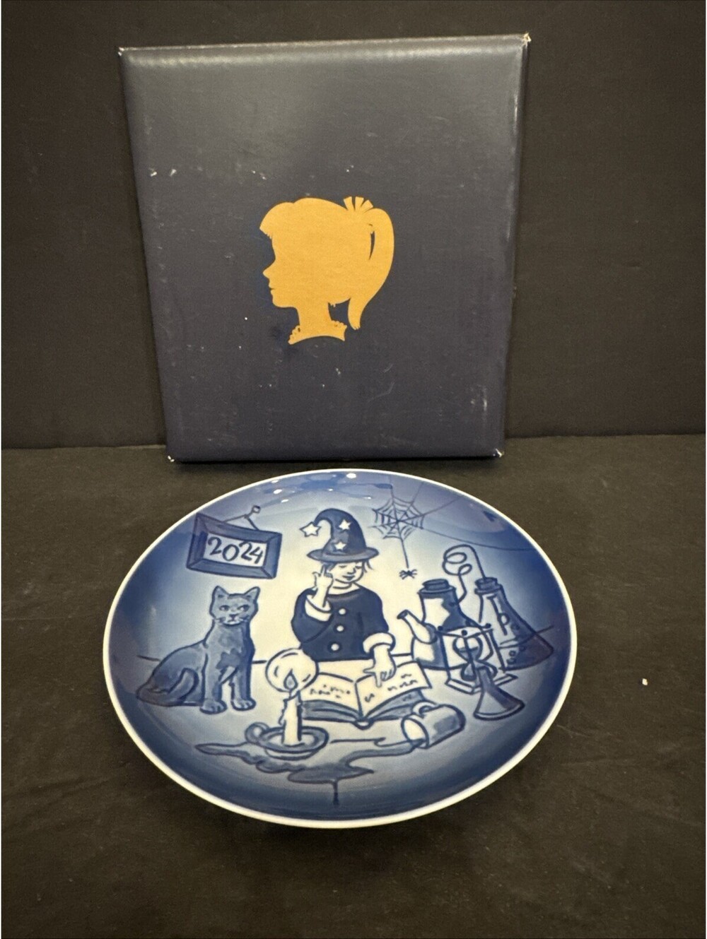 Bing & Grondahl Children's Day Plate The Little Alchemist 2024 NEW 5” Wide